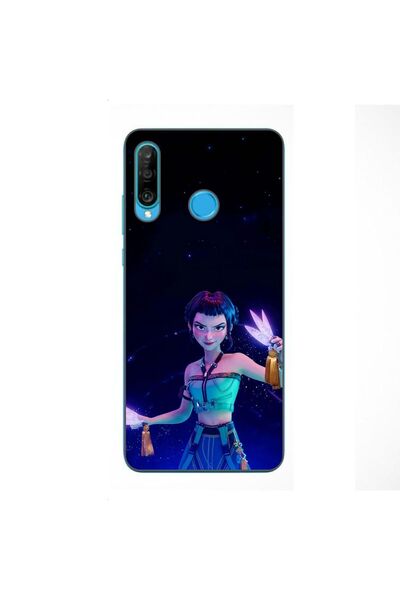 OEM Husa compatibila cu Huawei P30 Lite Silicon Gel Tpu Model KPop Demon Hunt...