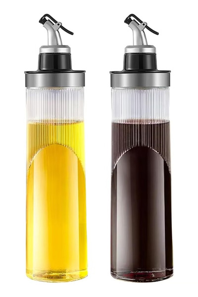 TAPIT 1PC Kitchen oil bottle, stainless steel oil dispenser, household season...
