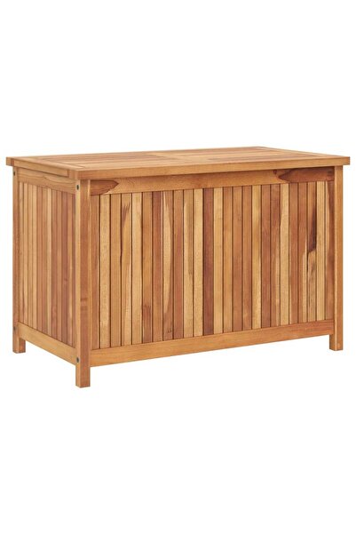 vidaxl Ladă de depozitare grădină, 90x50x58 cm, lemn masiv de tec