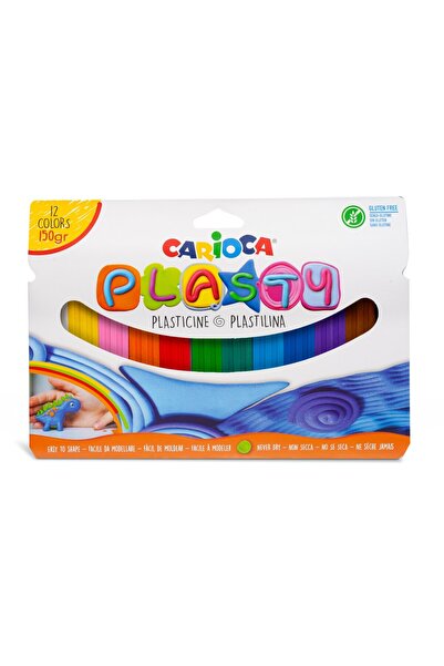 carioca Soft Plasticine, Plasty 12 Colors
