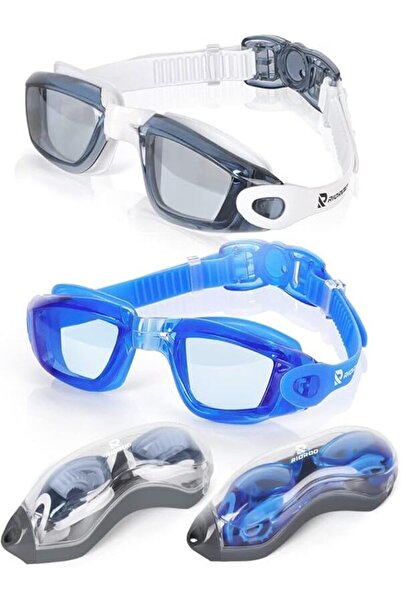 RIOROO Swimming Goggles, Swimming Goggles for Men and Women with Wide Lenses,...