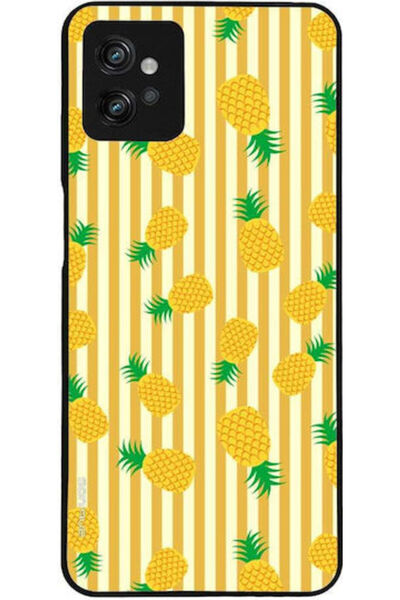 Other Θήκη Sonique Σειρά Φρούτων για Motorola Moto G32 Ανανάς 01