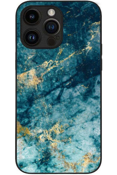 Other Sonique Μαρμάρινη Θήκη για Apple iPhone 14 Pro Max Μπλε