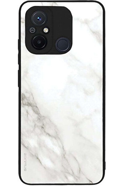 Other Θήκη Sonique Σειράς Marble για Xiaomi Redmi 12c Λευκή