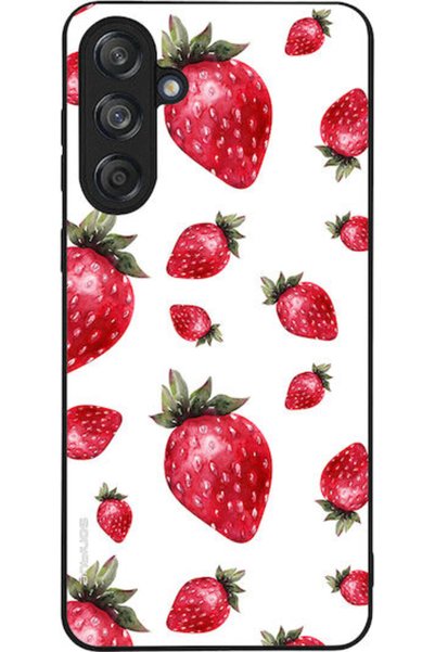 Other Σειρά Φρούτων Sonique Samsung Galaxy M55 5g Θήκη Φράουλα 01