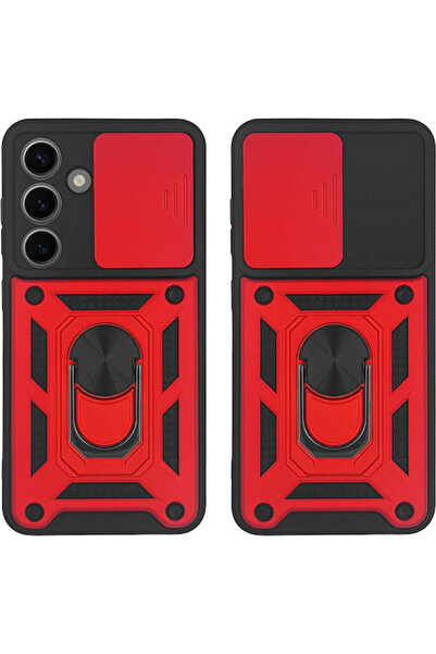 Other Θήκη Ring Armor Campro Sonique για Samsung Galaxy S24 Κόκκινο