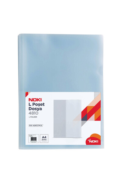 Noki A4 PROTECTION SHEET TYPE L TRANSPARENT 100/SET