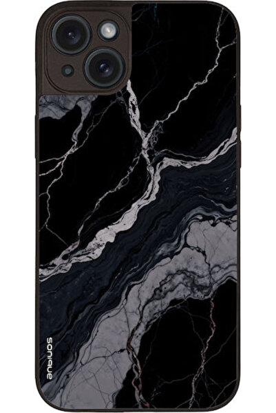Other Sonique Μαρμάρινη Θήκη για Apple iPhone 15 Plus Μαύρο 02