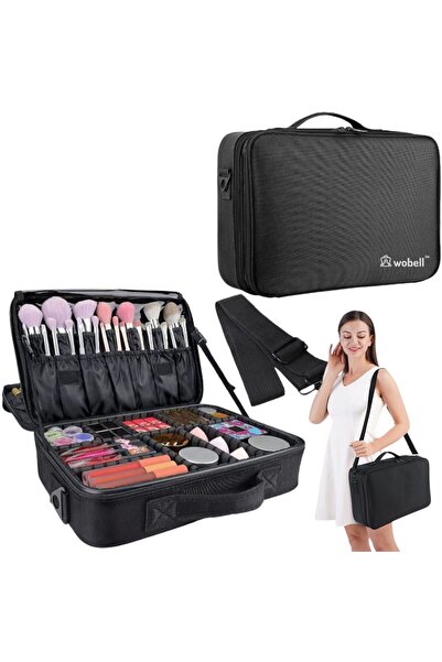 Mardil Geanta De Cosmetice Mare Tip Cufar Organizator Pentru Machiaj, Spatiu ...