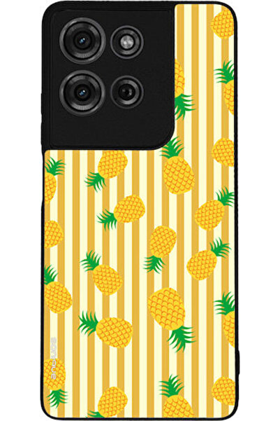 Other Θήκη Sonique Σειράς Φρούτων για Motorola Moto G75 5G Ανανάς 01