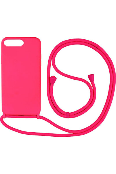 Other Sonique Carryhang Υγρή Θήκη Πλάτης Σιλικόνης 0.5mm με Λουράκι Φούξια (i...