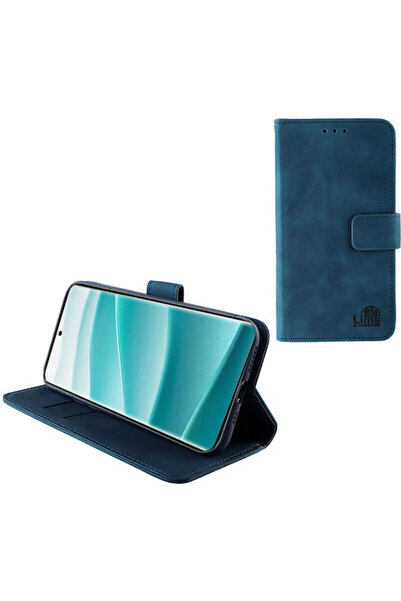 Lime&co Lime Essential Magnet Book Συνθετικό Δέρμα Μπλε (Redmi Note 14 Pro 4G)