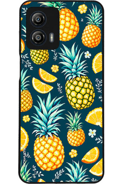 Other Θήκη Sonique Σειρά Φρούτων για Motorola Moto G53 5G - Ανανάς