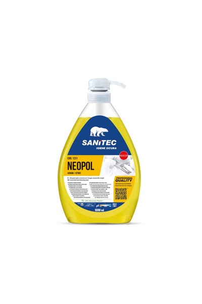 SANITEC Detergent de vase 1000 ml Neopol citrice