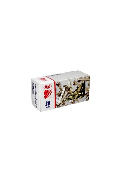ICO Milton staples 30 mm, 100 pcs/box