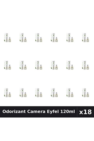 Eyfel Set 18 Odorizante Camera cu Betisoare - Lacramioare, Parfum Intens 120ml