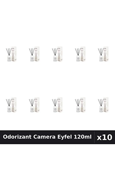 Eyfel Pachet 10 Odorizante Camera cu Betisoare - Aroma Bumbac, Parfum Intens ...