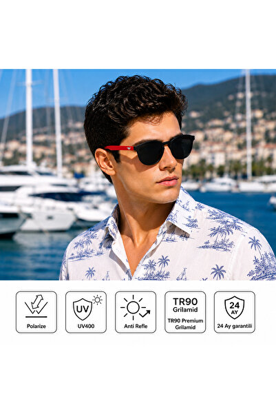EXELİNE Col 127 New Premium Series Polarized Men's Sunglasses-Polarized-Uv400...