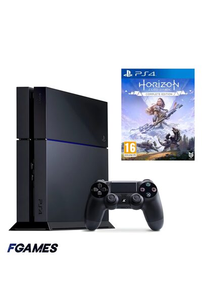 Sony Consola Playstation 4 Ps4 500gb + Controller + Horizon Zero Dawn Complet...