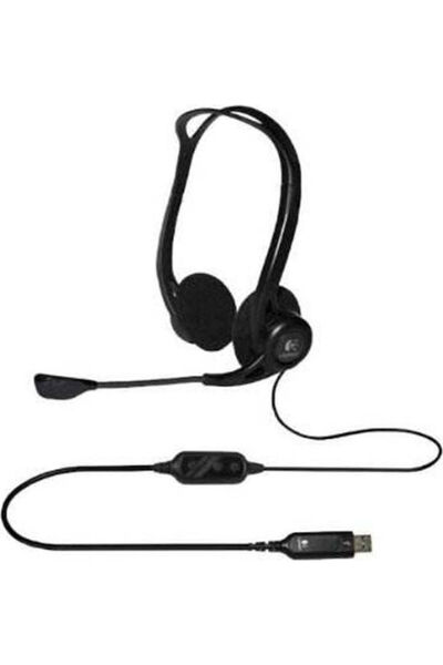 logitech 960 Ακουστικά πολυμέσων επί του αυτιού με μικρόφωνο USB-A