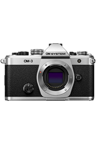 Olympus OM-System OM-3 Φωτογραφική Μηχανή Mirrorless Σώμα Ασημί