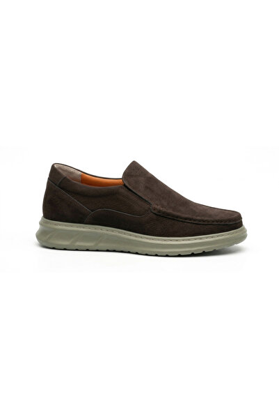 Growish Gr0524 Genuine Nubuck Leather Light Poly Sole Dark Brown Large Size 4...
