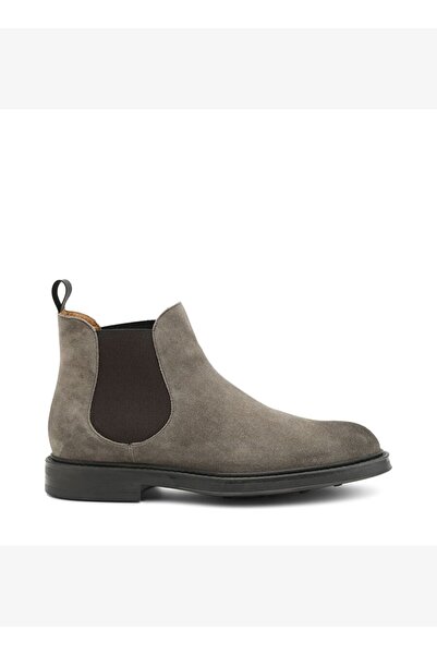 Frau حذاء رجالي 73A3 WAXY Ankle Boot Visone (بيج داكن)