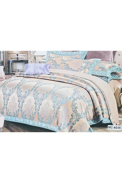 MILANO COLLECTION Set Lenjerie Pat Dublu Jacquard MC-6035
