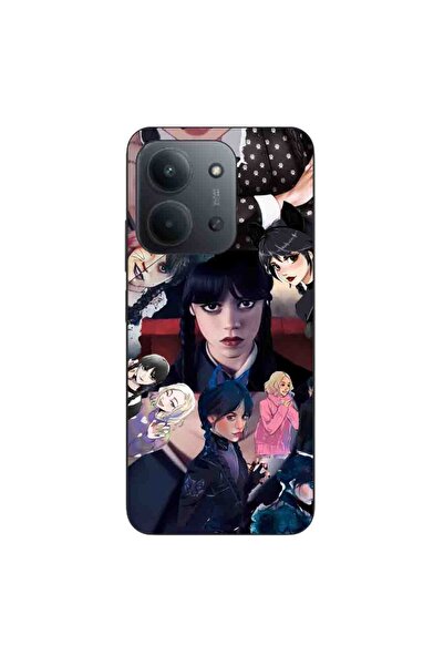 OEM Калъф, съвместим с Xiaomi Redmi 15C, силиконов гел TPU, с десен колаж на ...