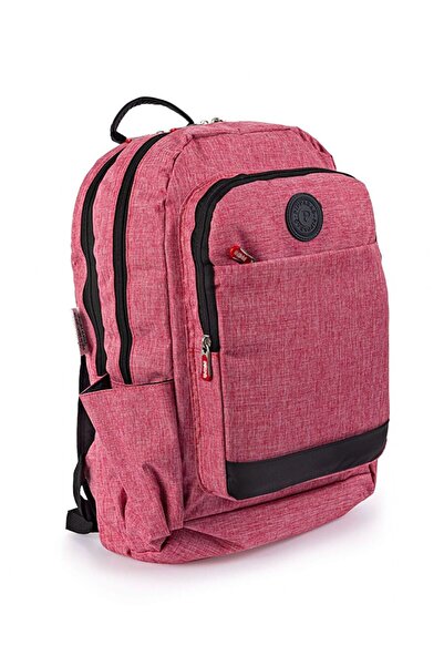 Pippa Rucsac Fabeka Gri Pink pentru femei cu compartiment pentru tabletă - Ca...