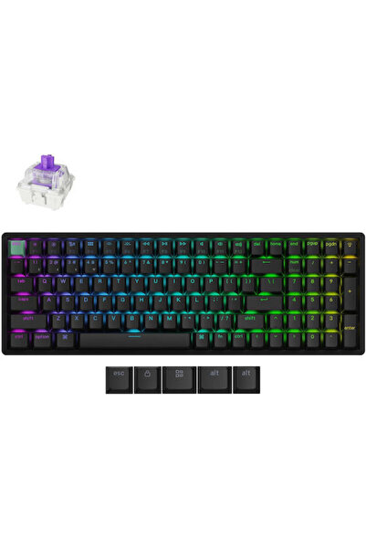 Keychron K4 HE K4H-J1 Ασύρματο πληκτρολόγιο gaming με εφέ Hall 96% με μαγνητι...