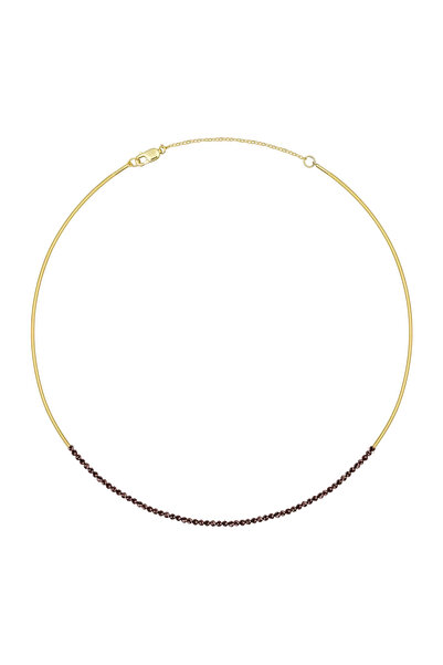 Lisa&Co. Colier Argint Wired Granat