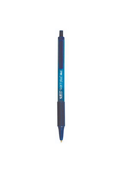 Bic Pix cu mecanism albastru cu finisaj catifelat