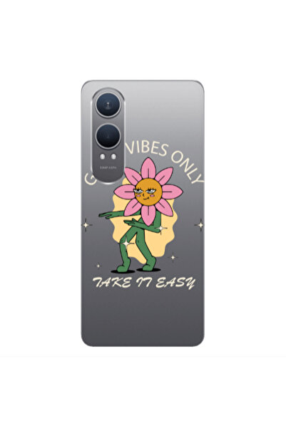 Other Oneplus Nord Ce 4 lite Good Vibes Only Transparent Silicone TPU Θήκη