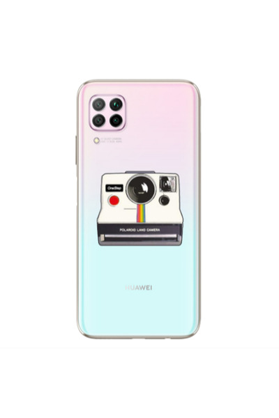 Other Huawei P40 Lite Polaroid land camera Transparent Silicone TPU Θήκη
