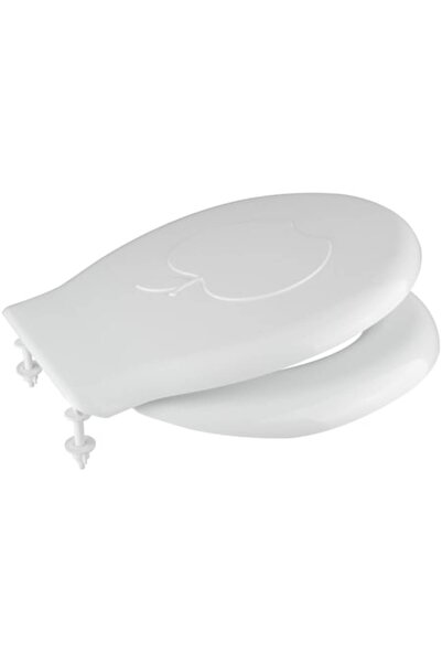 Utilul Colac de toaletă din polipropilenă alb Apple