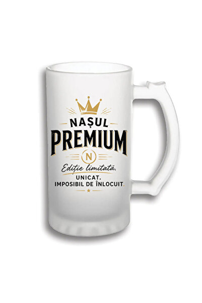 peGiftuiala Personalized beer mug 500 ml – Premium Godfather, gift for the go...