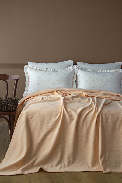 Apricitas HOME Betty Salmon Single 100% Cotton Pique Set