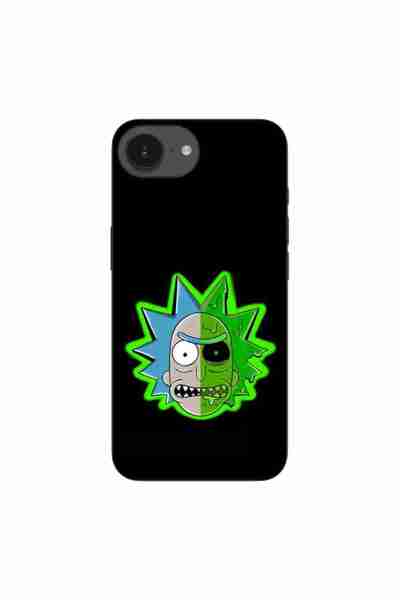 OEM Husa compatibila cu Apple iPhone 16e Silicon Gel Tpu Model Rick And Morty...