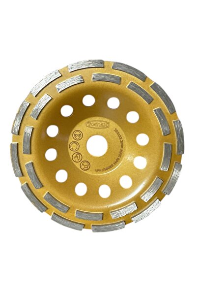 Başaranlar Tomax Çift Sıra Elmas Beton Yüzey Temizleme Diski 180x22.2mm