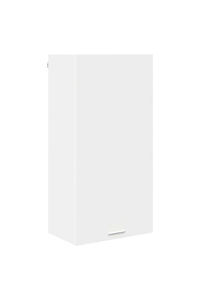 vidaxl Dulap suspendat cu ușă Alb 50 x 31 x 100 cm Lemn compozit