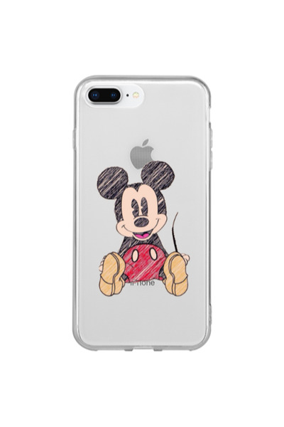 Other Apple iPhone 7 Plus Mickey mouse 2 Transparent Silicone TPU Θήκη