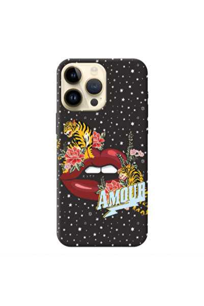 Other Apple iPhone 13 Pro Max Amour Black Colored Silicone TPU Θήκη