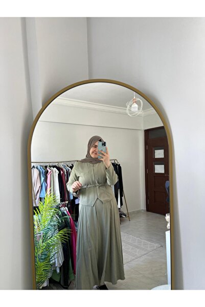 Butik KEMER DETAYLI ETEKLİ TESETTÜR TAKIM
