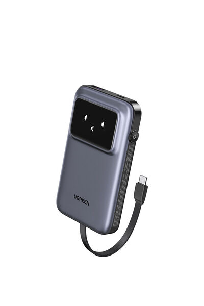 Ugreen Uno Dahili Kablolu 10.000 mAh Powerbank 30W