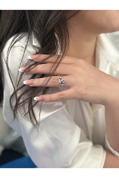 TRENDTAKI Heart Zircon Stone Ring Gold Plated 452