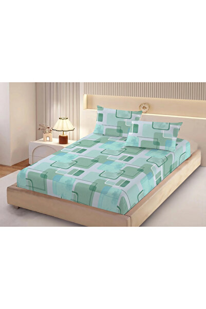 NufJoy Stretchy sheet Top Bottom Set 180x200x25 cm and 2 pillowcases 50x70 cm...