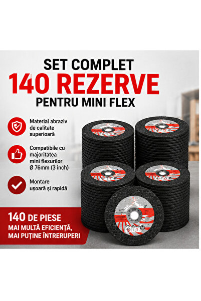 OEM Set 140 Rezerve Polizor Unghiular Mini Flex