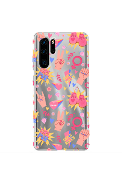 Other Huawei P30 Pro Grl Pwr 2 Transparent Silicone TPU Θήκη