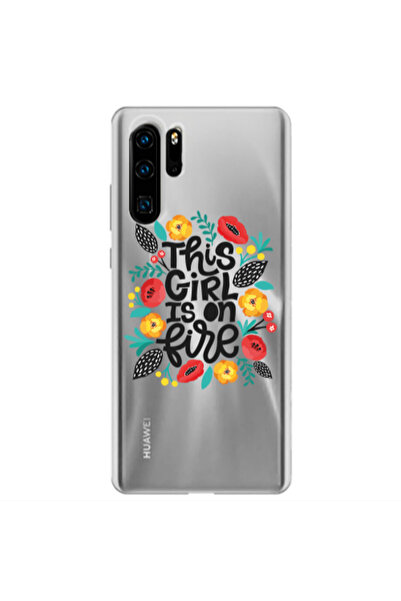 Other Huawei P30 Pro This Girl Transparent Silicone TPU Θήκη